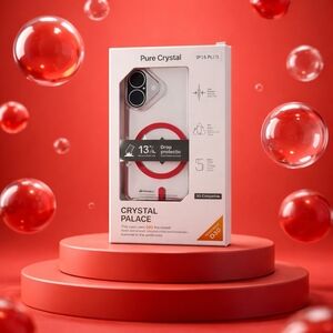 New Crystal Palace Slim Design Snap Case For iPhone 16 Plus